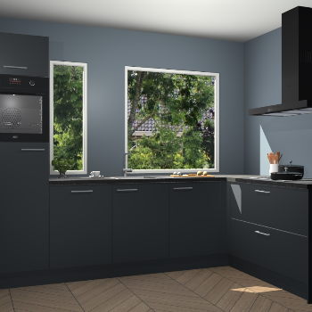 Onyxgrijze keuken Cannes 70944