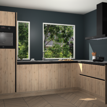 Madera natuur greeploze keuken Cannes 71136