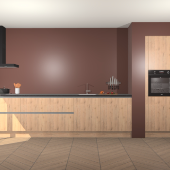 Madera Natuur greeploze keuken Calgary 86108