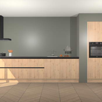 Madera Natuur greeploze keuken Calgary 86111