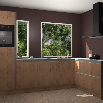 Astoria eiken greeploze keuken Cannes 71514