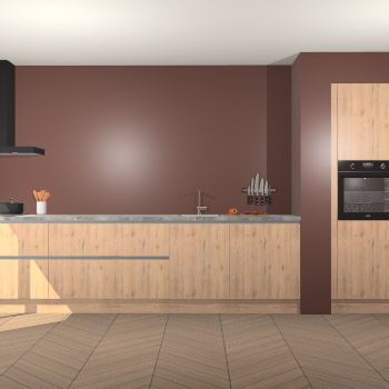 Madera Natuur greeploze keuken Calgary 86114