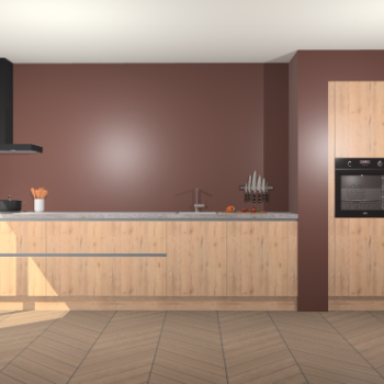 Madera Natuur greeploze keuken Calgary 86120