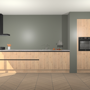 Madera Natuur greeploze keuken Calgary 86123