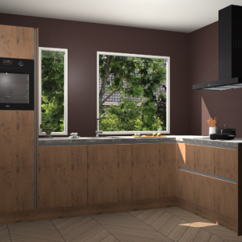 Astoria eiken greeploze keuken Cannes 71544