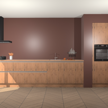 Astoria Eiken greeploze keuken Calgary 86136