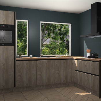 Cantaro eiken greeploze keuken Cannes 71638