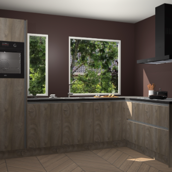 Cantaro eiken greeploze keuken Cannes 71655