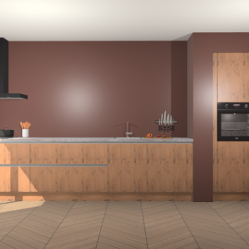 Astoria Eiken greeploze keuken Calgary 86163