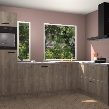 Cantaro eiken keuken Cannes 71794