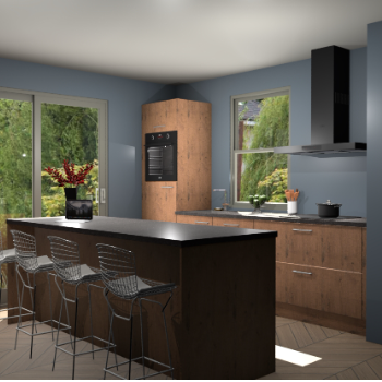 Astoria Eiken keuken Toulouse 50856