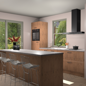 Astoria Eiken keuken Toulouse 50896