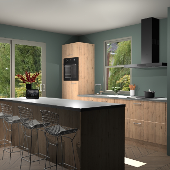 Madera Natuur keuken Toulouse 50660