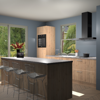 Madera Natuur keuken Toulouse 50708
