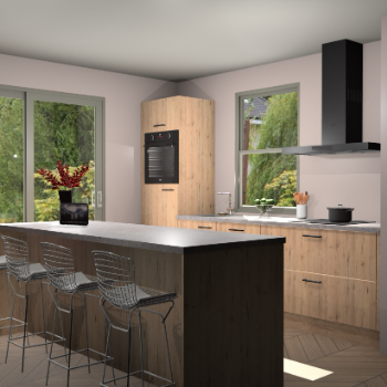 Madera Natuur keuken Toulouse 50711