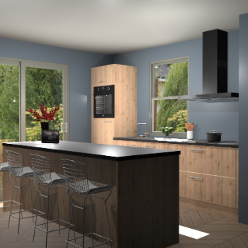 Madera Natuur keuken Toulouse 50714