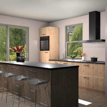 Madera Natuur keuken Toulouse 50717