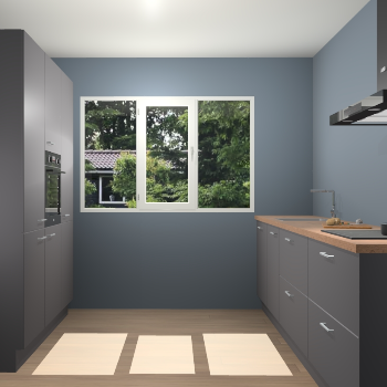 Onyxgrijze keuken Bytom 54099