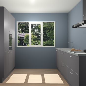 Onyxgrijze keuken Bytom 54115