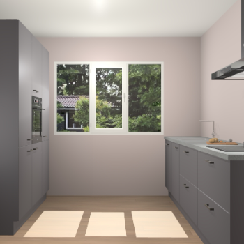 Onyxgrijze keuken Bytom 54118