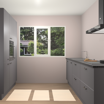 Onyxgrijze keuken Bytom 54124