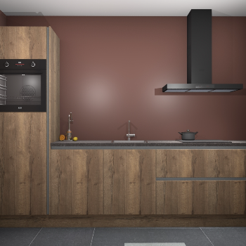 Chocolade eiken greeploze keuken Tokelau 42573