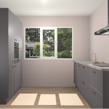 Onyxgrijze keuken Bytom 54149