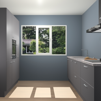 Onyxgrijze keuken Bytom 54300