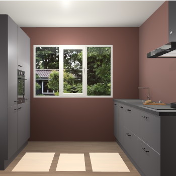 Onyxgrijze keuken Bytom 54309