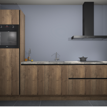 Chocolade eiken greeploze keuken Tokelau 42683