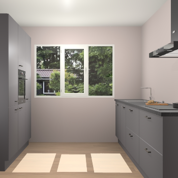 Onyxgrijze keuken Bytom 54310