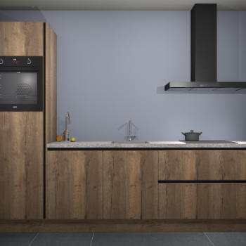 Chocolade eiken greeploze keuken Tokelau 42716