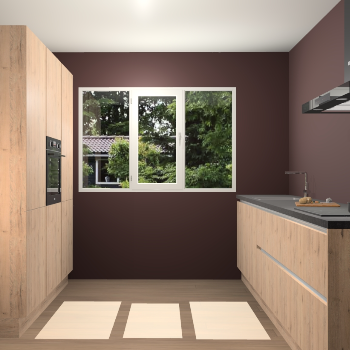 Madera Natuur greeploze keuken Bytom 54352