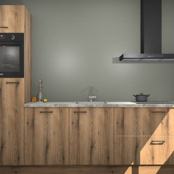 Goud Eiken keuken Tokelau 44317