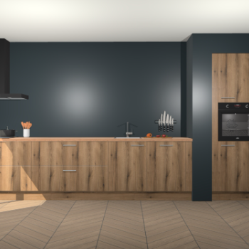 Goud Eiken keuken Calgary 85982