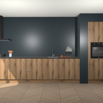 Goud Eiken keuken Calgary 85999