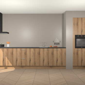 Goud Eiken keuken Calgary 86000