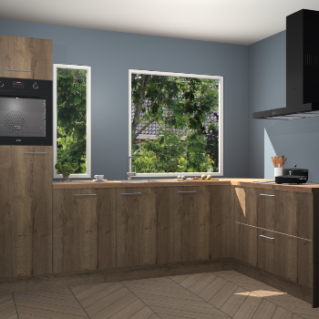 Chocolade eiken keuken Cannes 71944