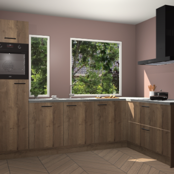 Chocolade eiken keuken Cannes 71980