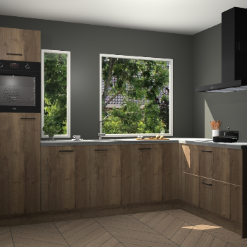 Chocolade eiken keuken Cannes 71981