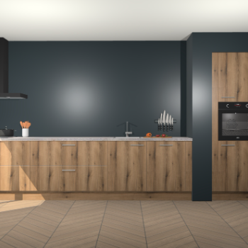 Goud Eiken keuken Calgary 86015