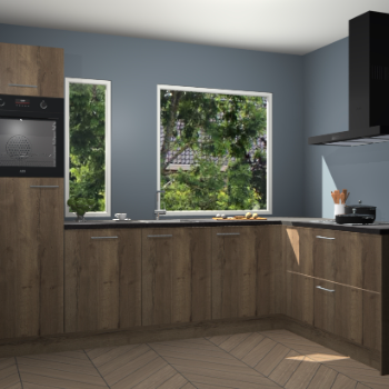 Chocolade eiken keuken Cannes 71990