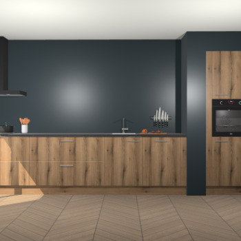 Goud Eiken keuken Calgary 86022