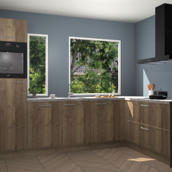 Chocolade eiken keuken Cannes 72044