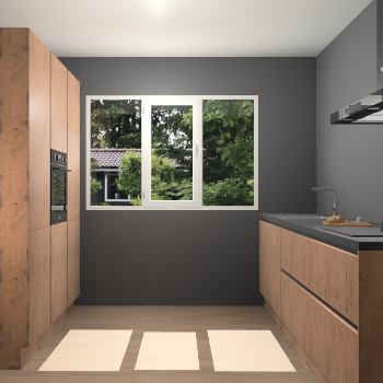 Astoria Eiken greeploze keuken Bytom 54638