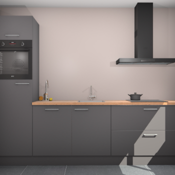 Onyxgrijjze eiken keuken Tokelau 43480