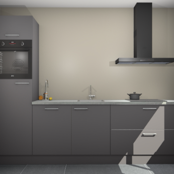 Onyxgrijjze eiken keuken Tokelau 43525