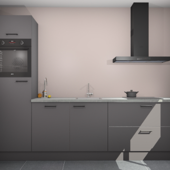 Onyxgrijze keuken Tokelau 43522