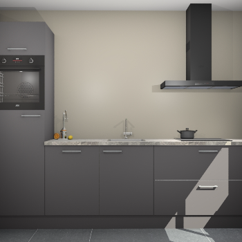 Onyxgrijjze eiken keuken Tokelau 43563