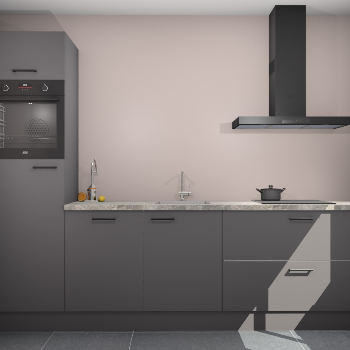 Onyxgrijze keuken Tokelau 43566